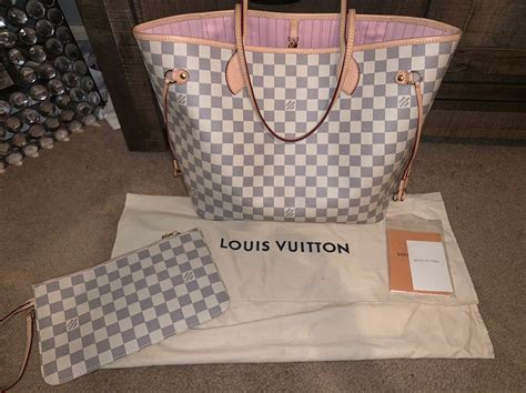 louis vuitton white m&|louis vuitton white bag inside.